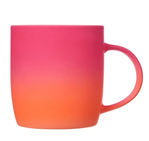 Кружка Градиент софт тач керамика 340мл ED25325